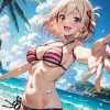 Khám phá vẻ đẹp gái anime mặc đồ bơi quyến rũ