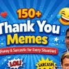 Những Meme Cảm Ơn Hài Hước Nhất Năm 2026
