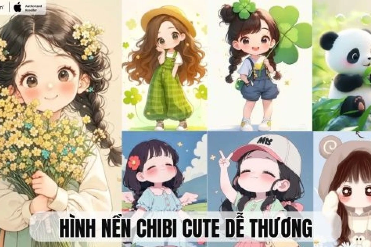 Tổng hợp ảnh anime chibi nam và nữ cực ngầu, dễ thương và dễ vẽ