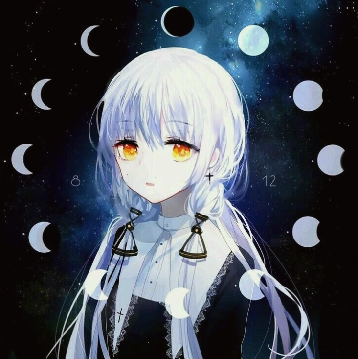 Ảnh anime nghệ thuật cô gái mạnh mẽ
