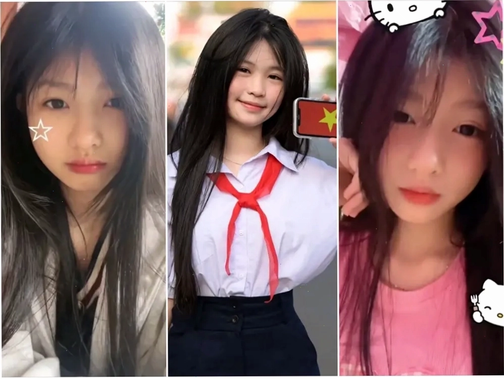 Ảnh avatar dễ thương của cô gái trẻ