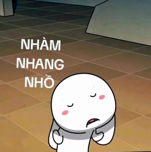 Ảnh chế thỏ bảy màu thể hiện sự ngạc nhiên