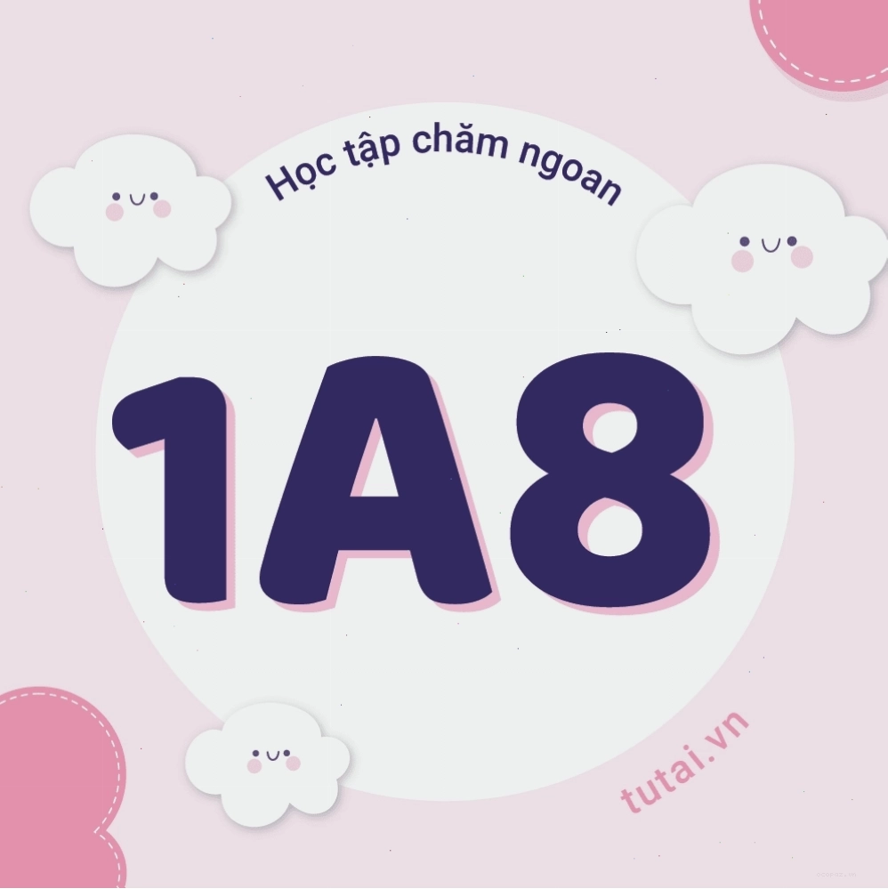 Ảnh đại diện lớp 1A8