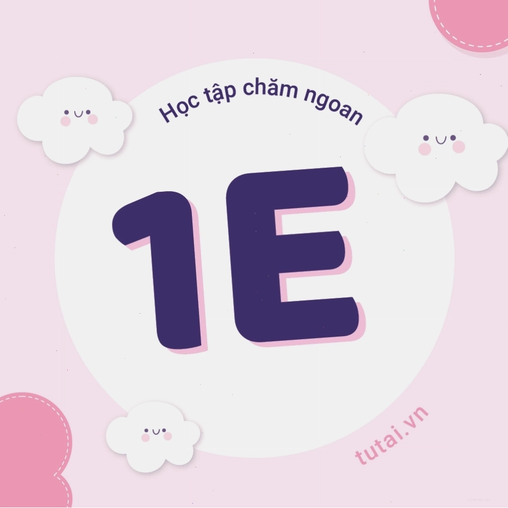 Ảnh đại diện lớp 1E