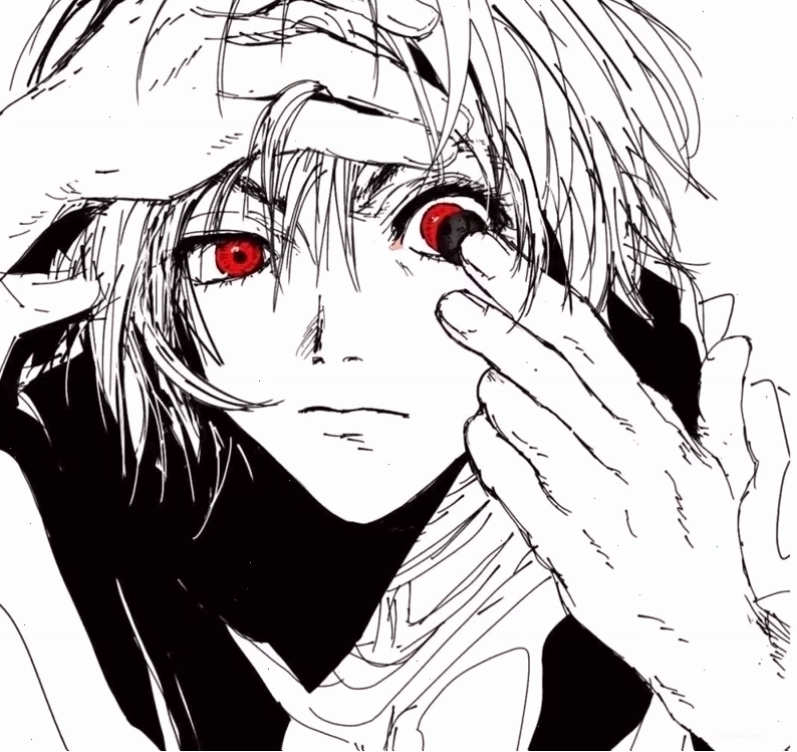Anime boy ngầu với vẻ ngoài trầm tư