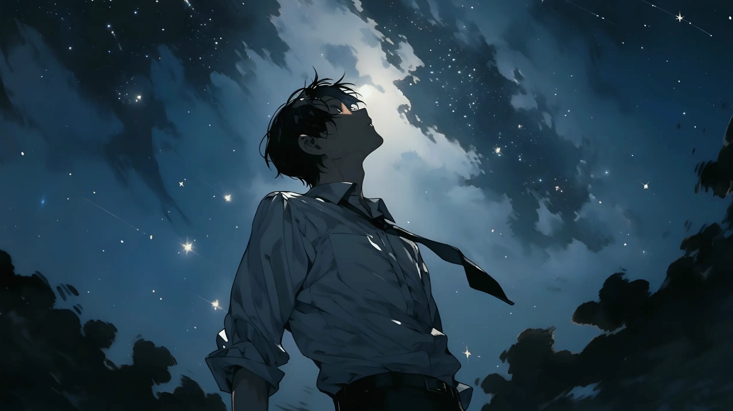 Avatar anime dễ thương với biểu cảm khóc buồn