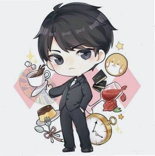 Avatar anime nam với phong thái tự tin và cuốn hút