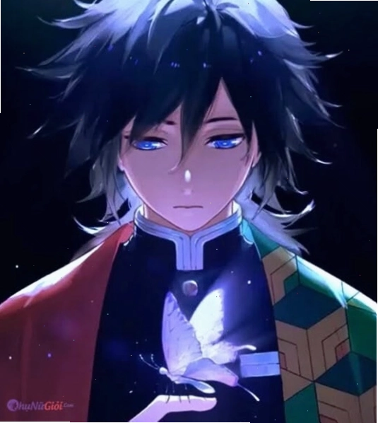 Avatar anime nữ tóc ngắn ngầu với ánh mắt đầy nội tâm
