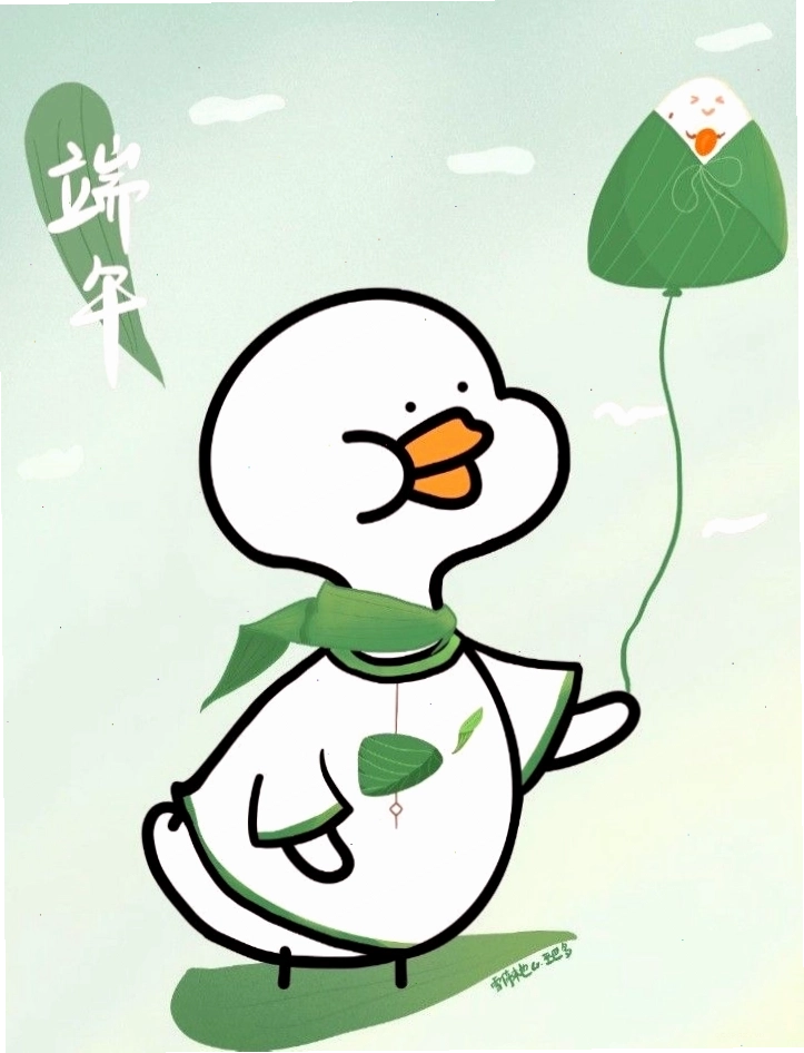 Avatar anime nữ tóc xanh lá cây phong cách chibi