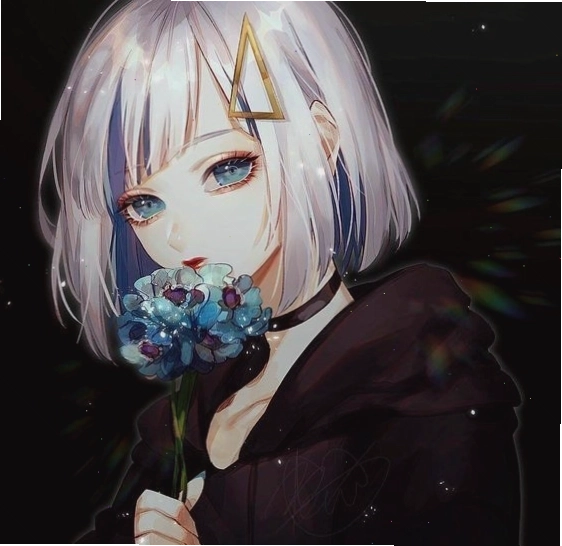 Avatar anime nữ với phong cách cá tính và ánh mắt sắc sảo