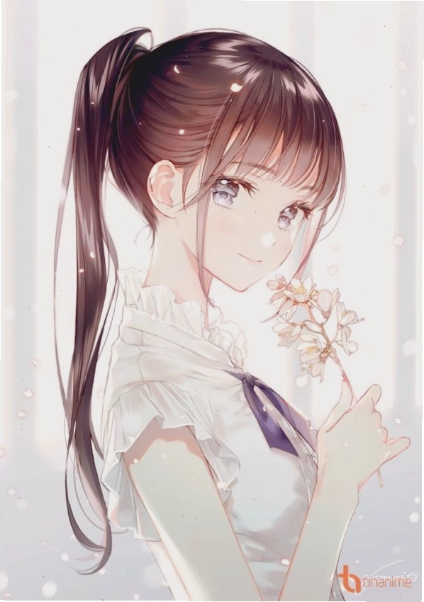 Avatar anime nữ với vẻ đẹp mong manh