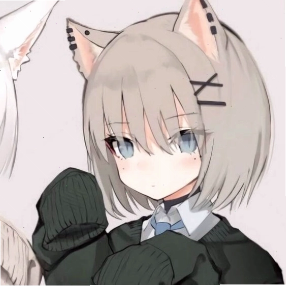 Avatar cặp đôi với phong cách anime và chút ngầu