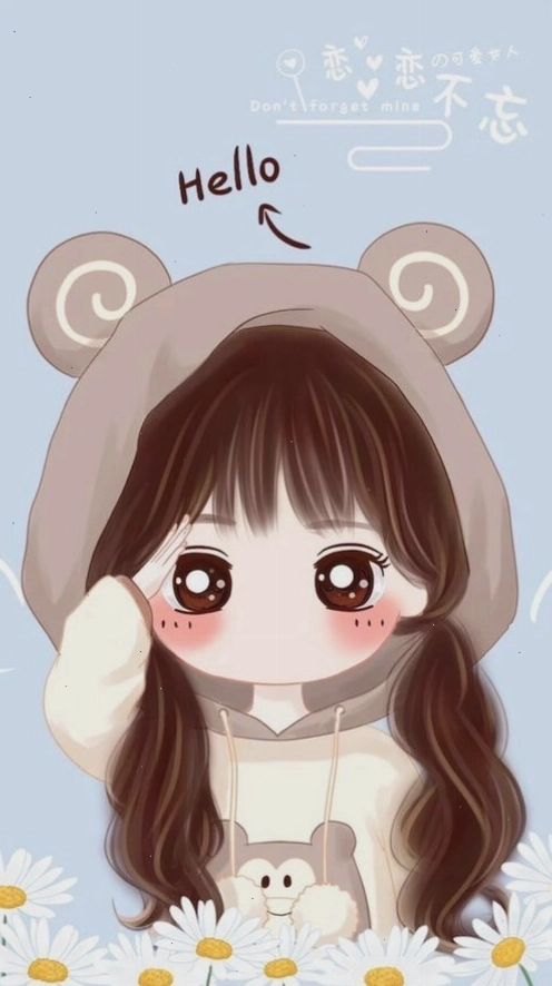 Avatar cute phong cách Hàn Quốc cho nữ
