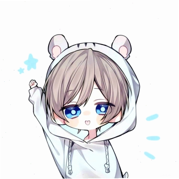 Avatar đôi anime chibi dễ thương