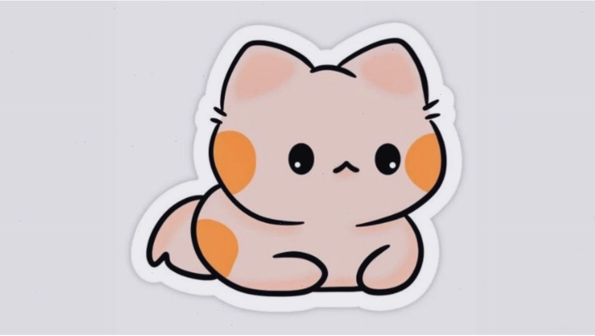 Avatar mèo đen chibi đáng yêu trong trang phục ngộ nghĩnh