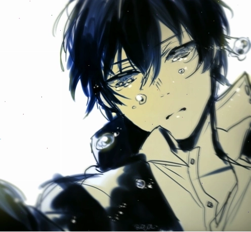 Avatar nam anime lạnh lùng che giấu nỗi buồn