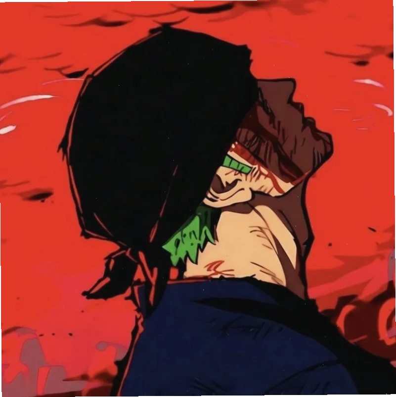 Avatar nam chất, nhân vật anime với ánh mắt sắc sảo