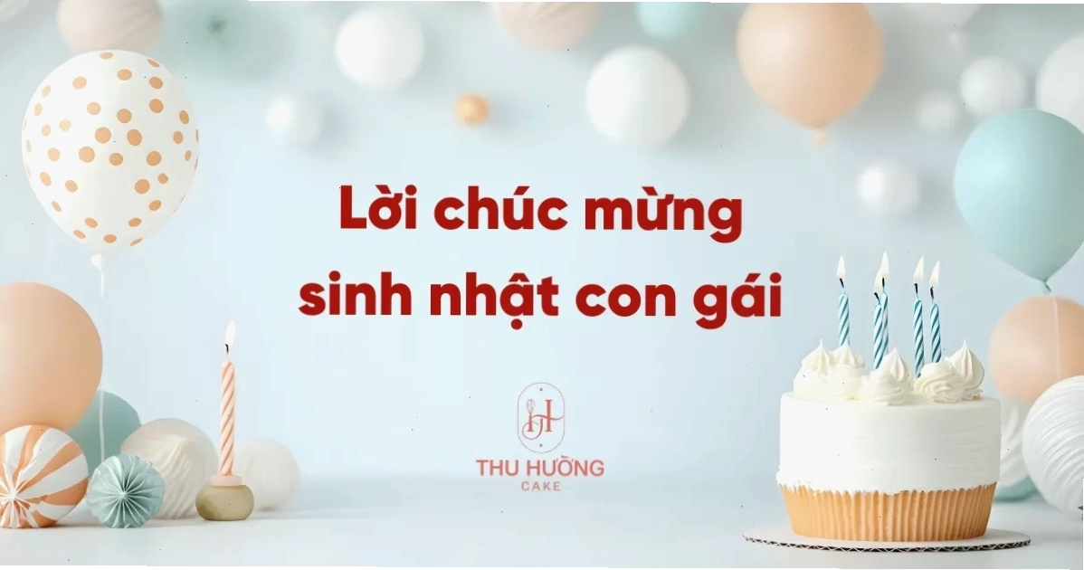 Bánh sinh nhật Thu Hường Cake cho con gái