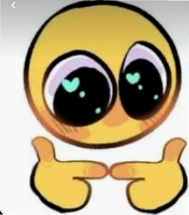 Biểu cảm emoji ngại ngùng đáng yêu trong meme