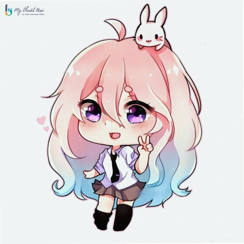 Bộ sưu tập các biểu cảm khuôn mặt của nhân vật anime chibi