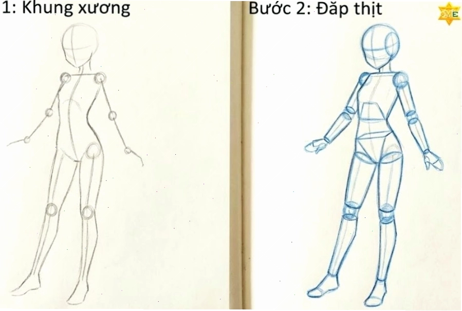 Các kiểu tạo dáng anime nữ phổ biến