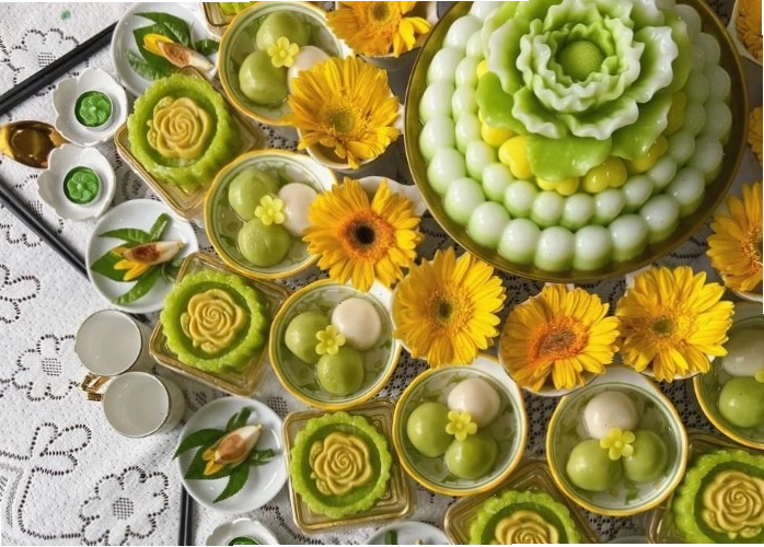 Cách bày mâm cúng đầy tháng bé gái