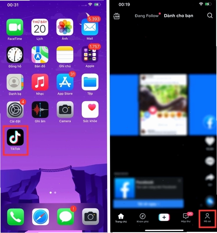 Cách đổi ảnh đại diện TikTok bằng video