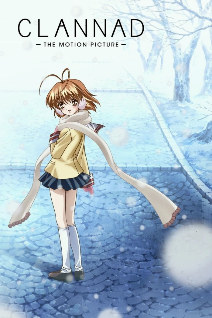 Cảnh các nhân vật chính trong Clannad cùng nhau tận hưởng khoảnh khắc vui vẻ