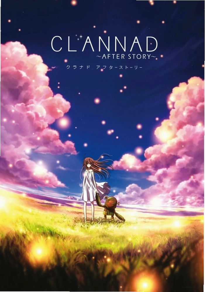 Cảnh gia đình hạnh phúc trong Clannad After Story