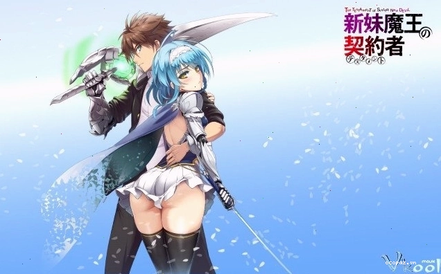 Cảnh trong anime Em Gái Tôi Là Ma Vương với các nhân vật nữ quyến rũ