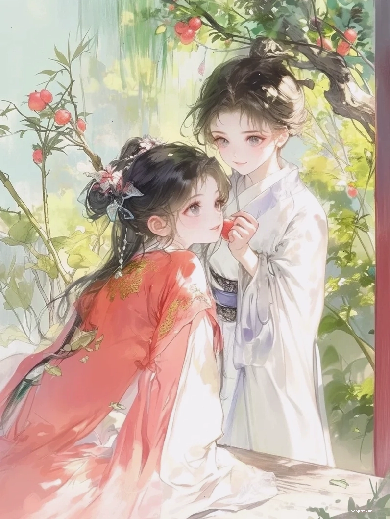 Cặp đôi chibi cực cute trong trang phục đôi