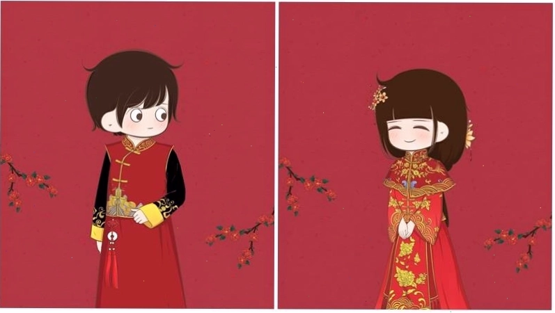 Cặp đôi vàng đón xuân, tình yêu thêm nồng cháy với avatar tết ngầu