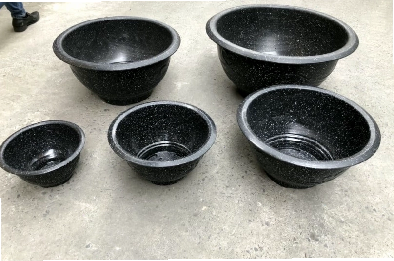Chậu hoa phúc lộc thọ PLT phù hợp trồng cây lựu cảnh