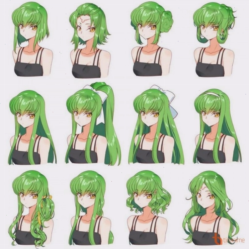 Cô gái anime mặc đồ bơi pastel dịu nhẹ nhìn ra biển