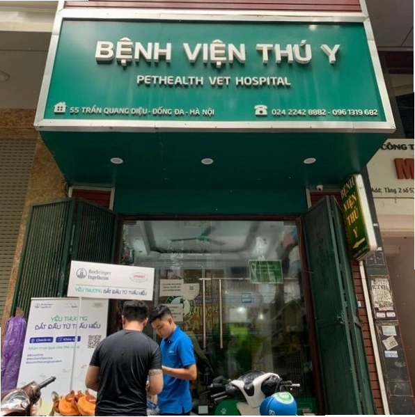 Cơ sở Bệnh viện Thú y PetHealth tại Đống Đa, Hà Nội