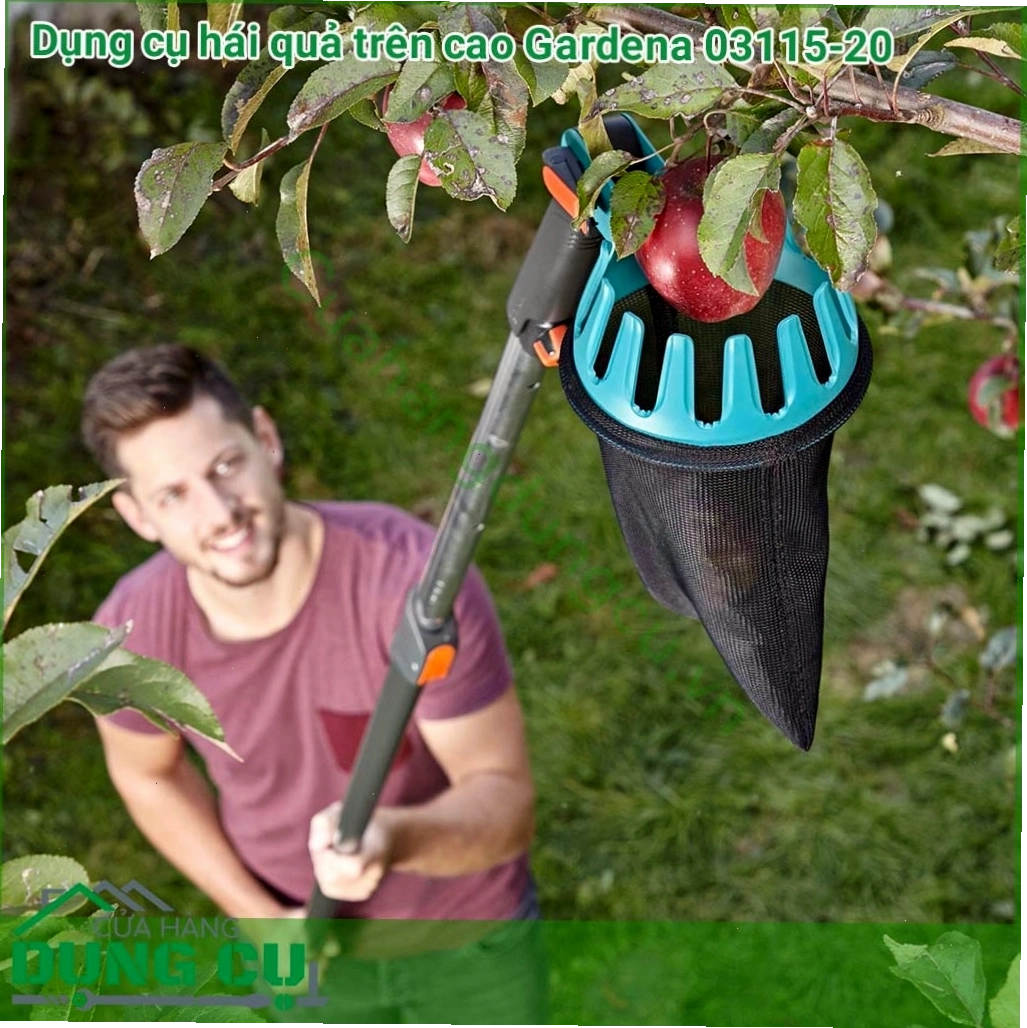 Dụng cụ hái quả trên cao Gardena 03115-20