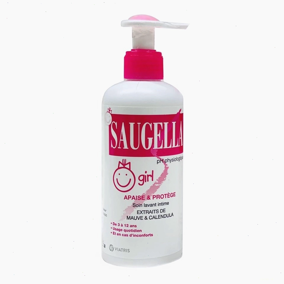 Dung dịch vệ sinh Saugella cho bé gái
