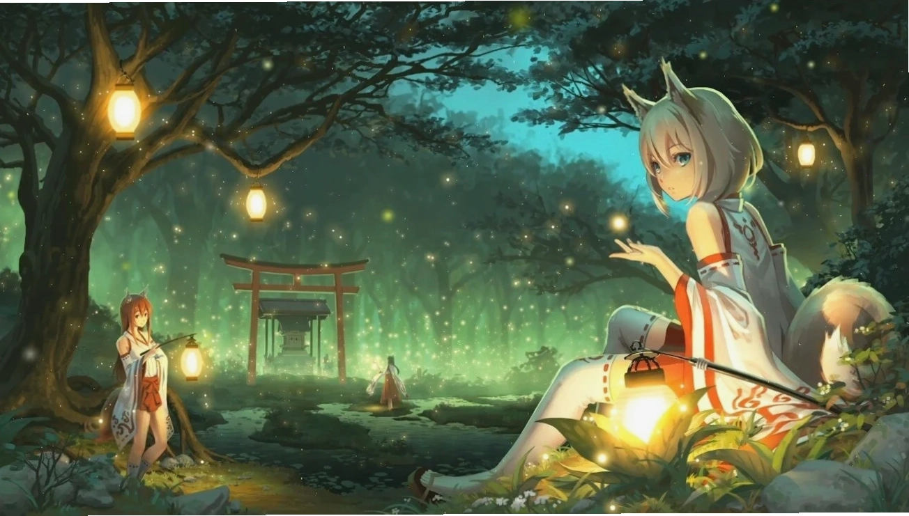 Giao diện ứng dụng chọn hình nền động anime 4K trên điện thoại