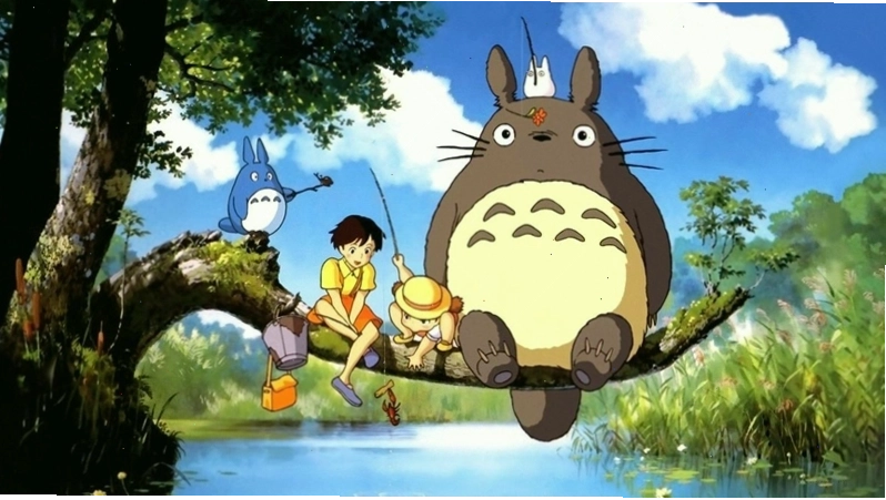Hàng xóm của tôi là Totoro với hình ảnh dễ thương
