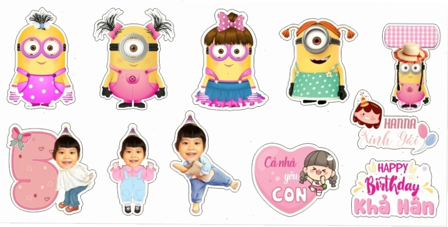 Hashtag chibi sinh nhật