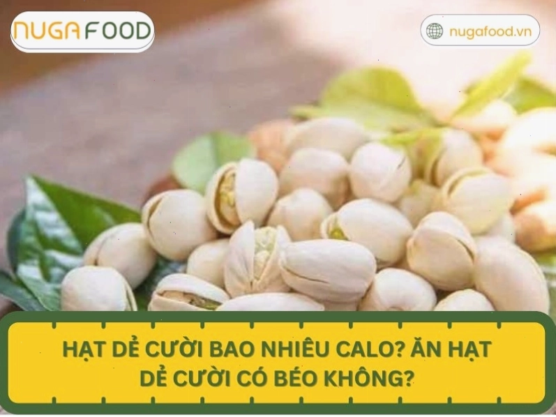 Hạt dẻ cười bao nhiêu calo