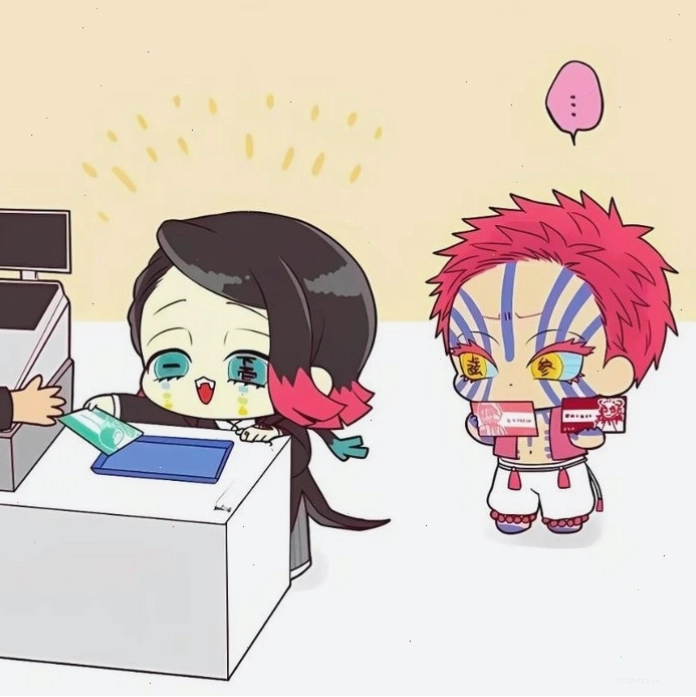 Hình ảnh ác quỷ anime chibi dễ thương đầy ngộ nghĩnh