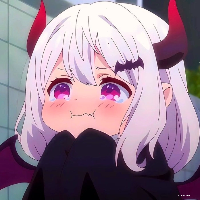 Hình ảnh ác quỷ anime chibi dễ thương với nét đáng yêu đặc biệt