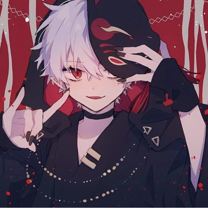 Hình ảnh ác quỷ anime chibi dễ thương với vẻ ngộ nghĩnh