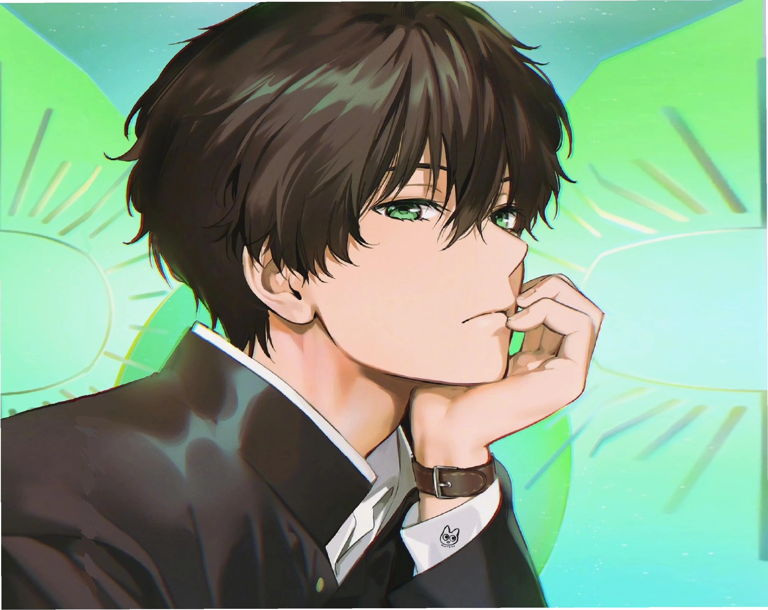 Hình ảnh anime nam cute đáng yêu