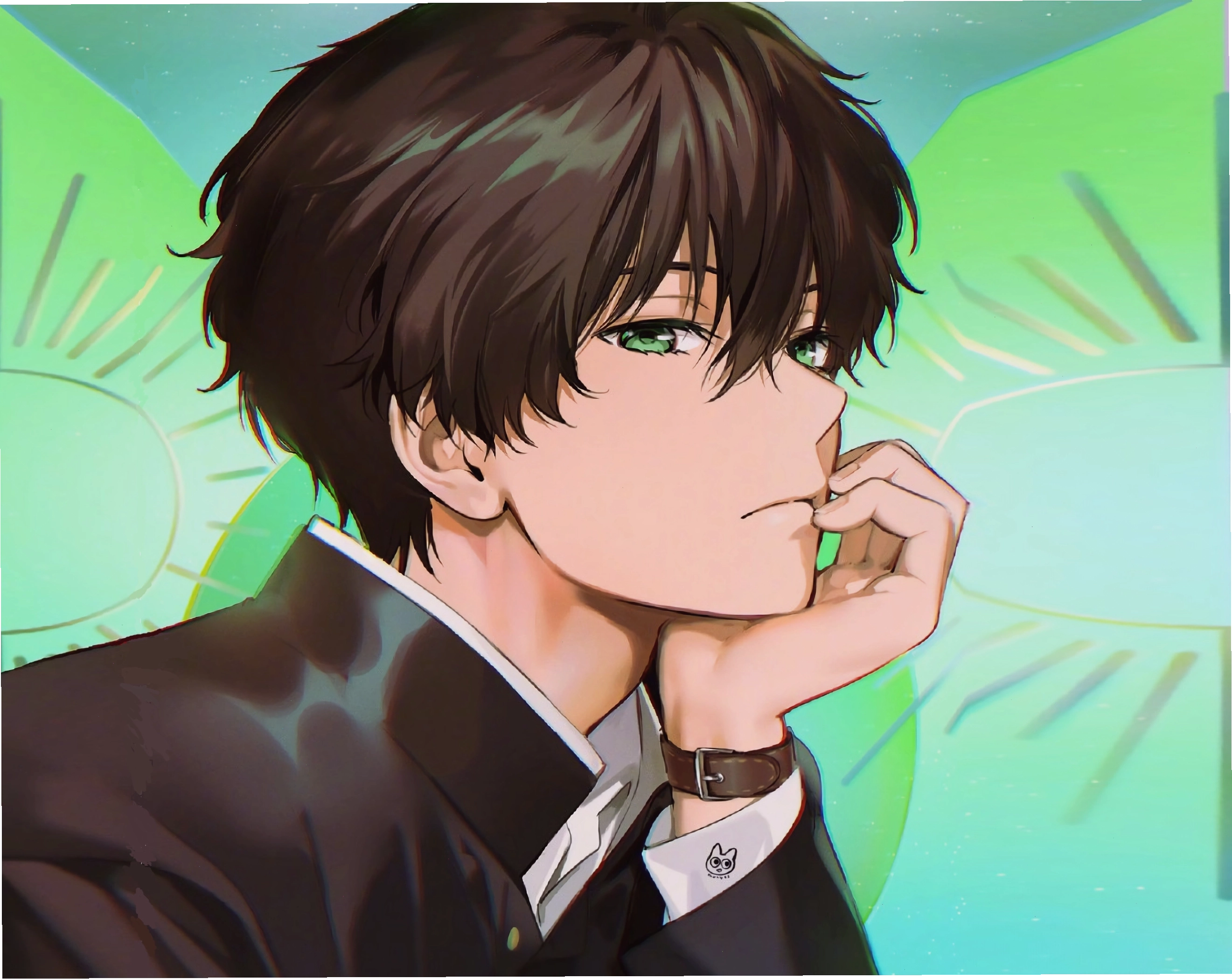 Hình ảnh anime nam cute đáng yêu