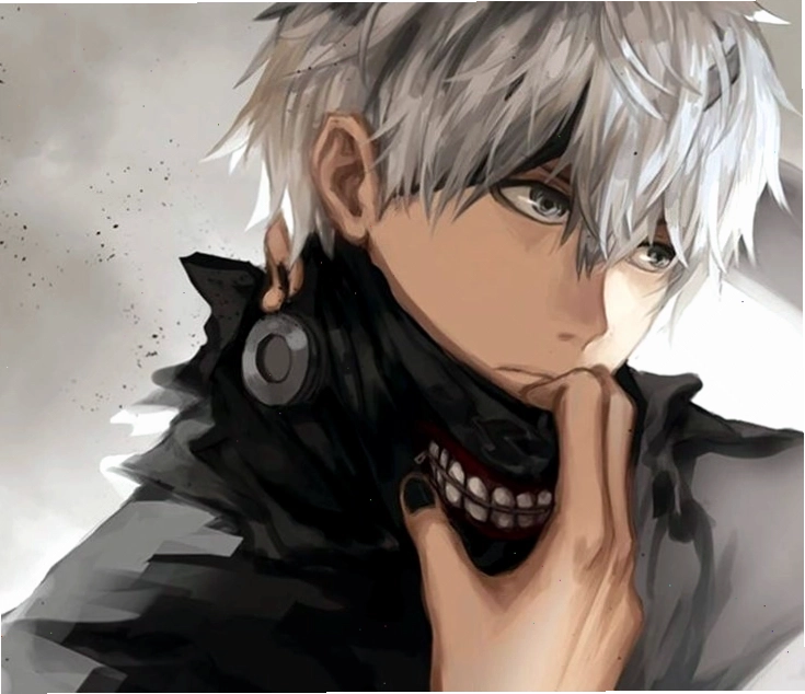 Hình ảnh anime nam với ánh mắt sâu thẳm và vẻ ngoài lạnh lùng