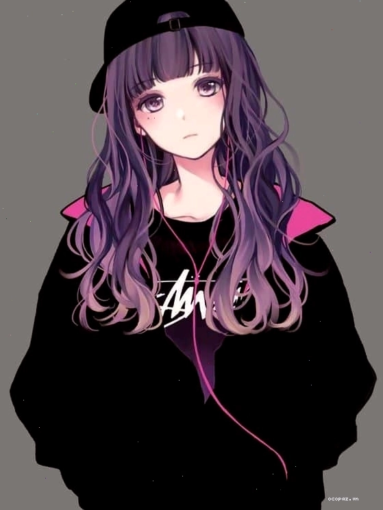 Hình ảnh anime nữ ngầu đẹp chất với ánh mắt sắc sảo
