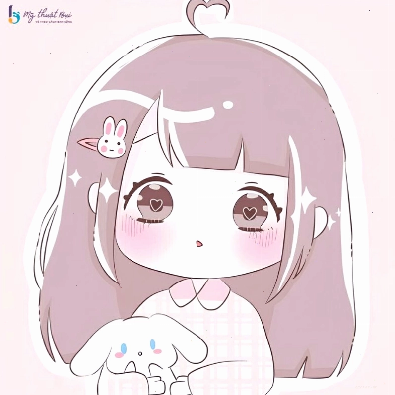 Hình ảnh chibi nữ dễ thương với phong cách anime