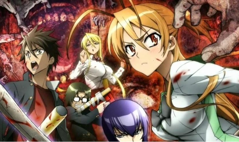 Hình ảnh rùng rợn trong một bộ anime zombie kinh dị